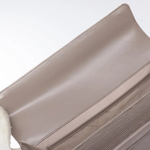 LOUIS VUITTON Epi Dinar Tote Bag Lilac M5202B LV Auth 122937 - Picture 12 of 16